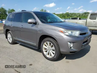 2013 Toyota Highlander Limited with VIN JTEDC3EH7D2014539, listed as a Copart auction lot 61906615 with 266,912 mi miles and Clean title. Bid and sale history available at DreamBid. Image 4.