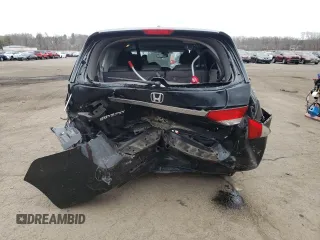 2017 Honda Odyssey EX-L with VIN 5FNRL5H68HB023916, listed as a Copart auction lot 48924965 with 121,603 mi miles and Salvage Title. Bid and sale history available at DreamBid. Image 6.
