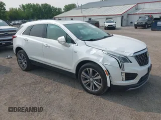 2020 Cadillac XT5 Premium Luxury FWD with VIN 1GYKNCRS0LZ116986, listed as a IAAI auction lot 42390347 with 78,007 mi miles and . Bid and sale history available at DreamBid. Image 1.