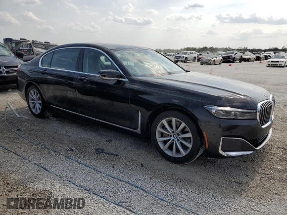 2020 BMW 7 Series 740i with VIN WBA7T2C03LGL17714, listed as a Copart auction lot 51473263 with 60,122 mi miles. Bid and sale history available at carsss.com. Image 4.