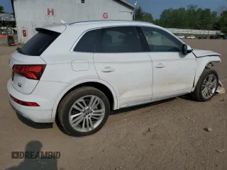 2018 Audi Q5 Prestige with VIN WA1CNAFY4J2023458, listed as a Copart auction lot 59490725 with 33,715 mi miles and Salvage title. Bid and sale history available at DreamBid. Image 3.