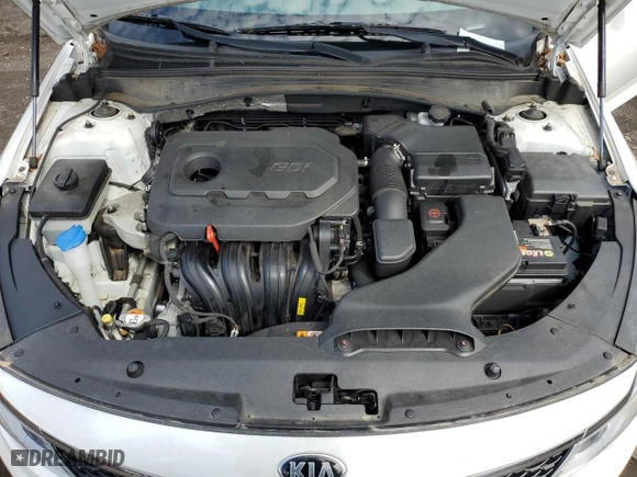 2016 Kia Optima LX with VIN 5XXGT4L34GG057104, listed as a Copart auction lot 54136095 with 78,325 mi miles and Clean Title. Bid and sale history available at carsss.com. Image 11.