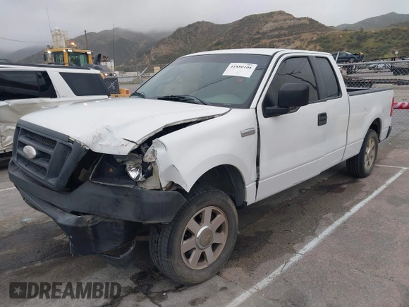 2007 Ford F-150 STX with VIN 1FTRX12W57FA45095, listed as a IAAI auction lot 41880108 with 168,216 mi miles and . Bid and sale history available at DreamBid. Image 17.