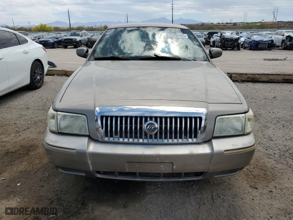 2006 Mercury Grand Marquis LS Premium with VIN 2MEFM75W76X631907, listed as a Copart auction lot 53252485 with 264,074 mi miles and Clean Title. Bid and sale history available at carsss.com. Image 5.