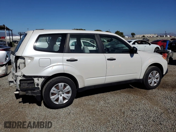 2010 Subaru Forester X with VIN JF2SH6AC0AH743775, listed as a Copart auction lot 60884835 with 127,481 mi miles and Salvage title. Bid and sale history available at DreamBid. Image 3.