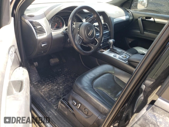 2015 Audi Q7 3.0T S line Prestige with VIN WA1DGBFE8FD011318, listed as a Copart auction lot 49295184 with 0 mi miles. Bid and sale history available at carsss.com. Image 8.
