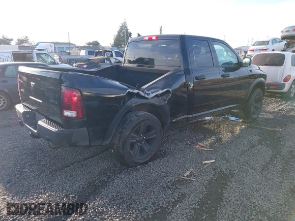 2021 Ram 1500 Classic Warlock with VIN 1C6RR7GT6MS514992, listed as a IAAI auction lot 41512080 with 71,621 mi miles. Bid and sale history available at carsss.com. Image 4.