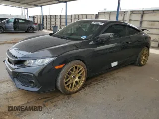 2017 Honda Civic Si with VIN 2HGFC3A59HH755511, listed as a Copart auction lot 50388225 with 82,420 mi miles and Salvage Title. Bid and sale history available at DreamBid. Image 1.