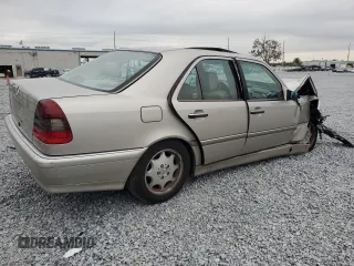 1998 Mercedes-Benz C 230/260/280/320 with VIN WDBHA23G0WA636570, listed as a Copart auction lot 84086454 with Not Provided miles and Salvage Title. Bid and sale history available at carsss.com. Image 3.