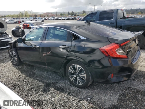 2016 Honda Civic Sedan EX-T with VIN 2HGFC1F33GH654300, listed as a Copart auction lot 51595945 with 150,574 mi miles and Salvage Title. Bid and sale history available at carsss.com. Image 2.