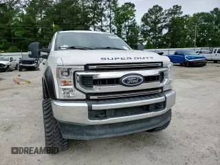 2020 Ford F-250 XL with VIN 1FT7W2B68LEC45808, listed as a Copart auction lot 55674505 with 136,473 mi miles and Salvage title. Bid and sale history available at DreamBid. Image 14.