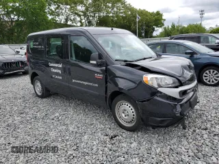 2022 Ram ProMaster City Cargo Tradesman with VIN ZFBHRFAB4N6Y68800, listed as a Copart auction lot 57137235 with 18,140 mi miles and Salvage title. Bid and sale history available at DreamBid. Image 4.