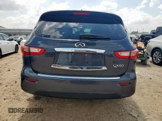 2014 Infiniti QX60 with VIN 5N1AL0MM7EC543260, listed as a Copart auction lot 60425745 with 103,094 mi miles and Salvage title. Bid and sale history available at DreamBid. Image 6.