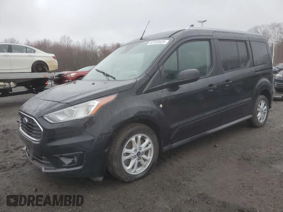 2019 Ford Transit Connect XLT with VIN NM0GE9F26K1404640, listed as a Copart auction lot 52359525 with 84,435 mi miles and Clean title. Bid and sale history available at DreamBid. Image 1.