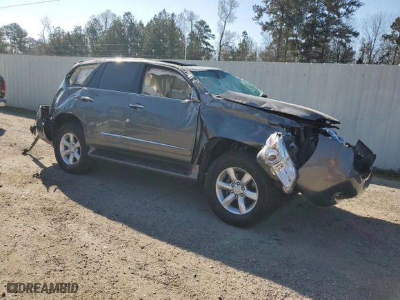 2013 Lexus GX 460 with VIN JTJBM7FX3D5063660, listed as a Copart auction lot 48694815 with 123,770 mi miles and Salvage Title. Bid and sale history available at carsss.com. Image 4.