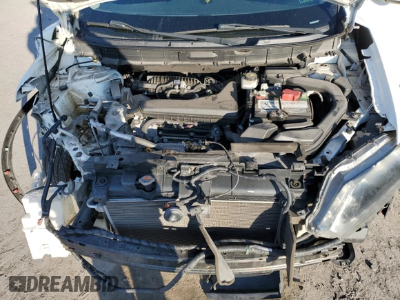 2016 Nissan Rogue S with VIN 5N1AT2MV8GC831442, listed as a Copart auction lot 50758085 with 75,336 mi miles and Salvage Title. Bid and sale history available at DreamBid. Image 13.