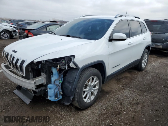 2017 Jeep Cherokee Latitude with VIN 1C4PJMCS7HW646984, listed as a Copart auction lot 51919855 with 110,273 mi miles and Salvage Title. Bid and sale history available at carsss.com. Image 1.