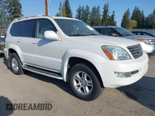 2007 Lexus GX 470 with VIN JTJBT20X870131127, listed as a IAAI auction lot 42111172 with 203,780 mi miles. Bid and sale history available at carsss.com. Image 1.