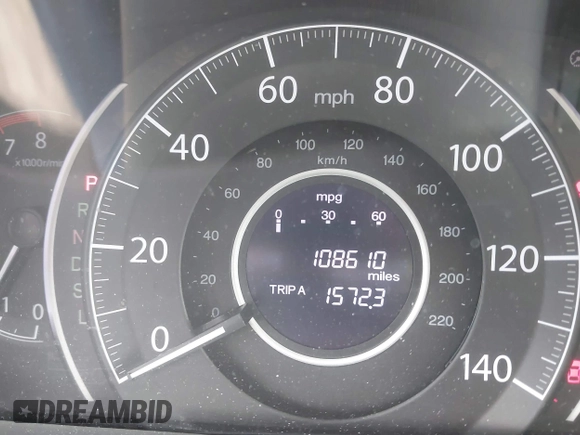 2015 Honda CR-V LX with VIN 5J6RM4H38FL107851, listed as a IAAI auction lot 42080609 with 108,610 mi miles and . Bid and sale history available at DreamBid. Image 16.
