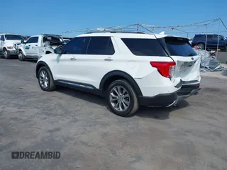 2021 Ford Explorer Limited with VIN 1FMSK8FH9MGC09079, listed as a IAAI auction lot 41645968 with 38,363 mi miles. Bid and sale history available at carsss.com. Image 3.