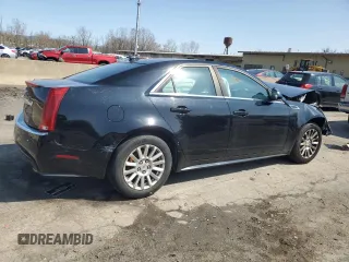 2010 Cadillac CTS Luxury with VIN 1G6DF5EG7A0137332, listed as a Copart auction lot 52984855 with 117,807 mi miles and Salvage Title. Bid and sale history available at carsss.com. Image 3.