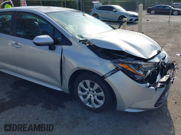 2024 Toyota Corolla LE with VIN 5YFB4MDE7RP118737, listed as a IAAI auction lot 42376711 with 35,865 mi miles and . Bid and sale history available at DreamBid. Image 6.
