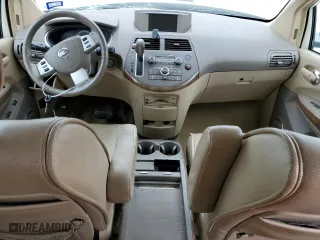 2008 Nissan Quest SE with VIN 5N1BV28U88N119650, listed as a Copart auction lot 84724794 with 0 mi miles and Salvage Title. Bid and sale history available at carsss.com. Image 8.