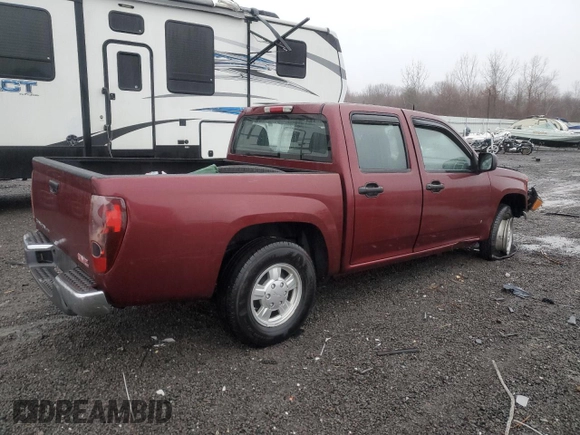 2008 GMC Canyon SLE1 with VIN 1GTCS13E788172107, listed as a Copart auction lot 43209515 with 0 mi miles and Clean Title. Bid and sale history available at carsss.com. Image 3.