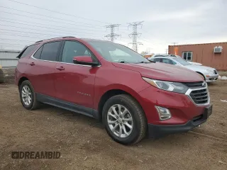 2018 Chevrolet Equinox LT with VIN 2GNAXSEV3J6352747, listed as a Copart auction lot 50538245 with 89,177 mi miles and Salvage Title. Bid and sale history available at DreamBid. Image 4.