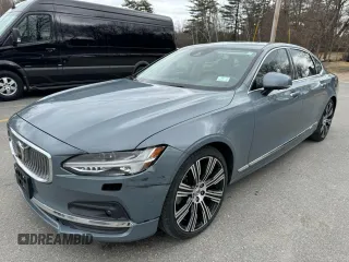2021 Volvo S90 Inscription with VIN LVYA22ML6MP196577, listed as a Copart auction lot 45807534 with 52,763 mi miles. Bid and sale history available at carsss.com. Image 1.