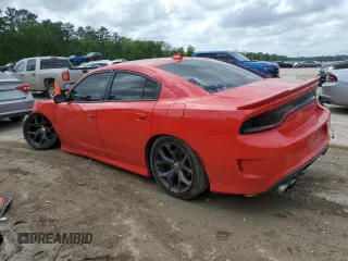 2019 Dodge Charger R/T with VIN 2C3CDXCT5KH575567, listed as a Copart auction lot 51057925 with 161,185 mi miles and Salvage Title. Bid and sale history available at DreamBid. Image 2.