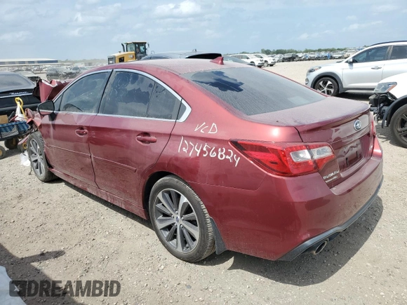 2019 Subaru Legacy Limited with VIN 4S3BNAN61K3040831, listed as a Copart auction lot 53819225 with Not provided miles and Salvage title. Bid and sale history available at DreamBid. Image 2.