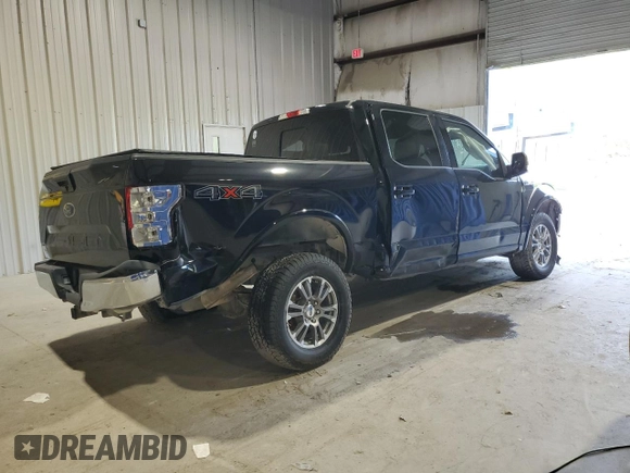 2019 Ford F-150 XL with VIN 1FTEW1E56KFA21028, listed as a Copart auction lot 59571735 with 144,219 mi miles and Clean title. Bid and sale history available at DreamBid. Image 3.