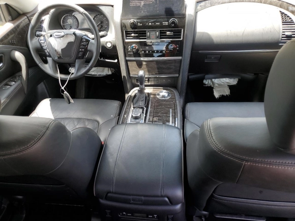 2023 Nissan Armada Platinum with VIN JN8AY2DB8P9835097, listed as a Copart auction lot 63840294 with 36,747 mi miles and Non Repairable. Bid and sale history available at carsss.com. Image 8.