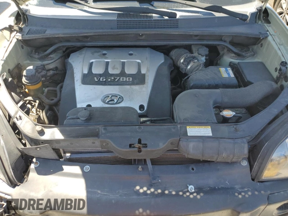 2006 Hyundai Tucson GLS with VIN KM8JN12DX6U375256, listed as a Copart auction lot 58896804 with 134,037 mi miles and Salvage Title. Bid and sale history available at carsss.com. Image 12.
