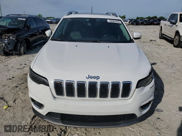 2020 Jeep Cherokee Limited with VIN 1C4PJLDB1LD564925, listed as a Copart auction lot 56084435 with 119,735 mi miles and Salvage title. Bid and sale history available at DreamBid. Image 5.