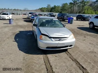 2003 Honda Civic LX with VIN 1HGEM22583L015316, listed as a Copart auction lot 48103875 with 52,419 mi miles and Salvage Title. Bid and sale history available at carsss.com. Image 10.
