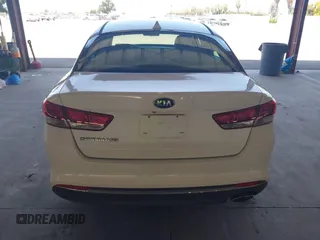 2016 Kia Optima LX with VIN KNAGT4L34G5105864, listed as a IAAI auction lot 42161194 with 106,351 mi miles. Bid and sale history available at carsss.com. Image 16.
