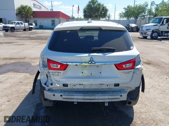 2019 Mitsubishi Outlander Sport ES 2.0 with VIN JA4AP3AUXKU028722, listed as a IAAI auction lot 41875610 with 71,728 mi miles. Bid and sale history available at carsss.com. Image 6.
