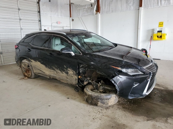 2016 Lexus RX 350 with VIN 2T2BZMCA3GC029790, listed as a Copart auction lot 53845485 with 192,057 mi miles and Salvage Title. Bid and sale history available at DreamBid. Image 4.