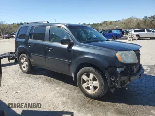2011 Honda Pilot EX-L with VIN 5FNYF3H75BB055553, listed as a Copart auction lot 49428665 with 131,172 mi miles and Salvage Title. Bid and sale history available at DreamBid. Image 4.