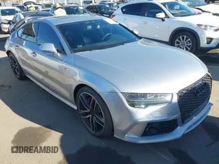 2016 Audi A7 3.0 Premium Plus with VIN WAUWGAFC8GN012047, listed as a IAAI auction lot 41012423 with 77,778 mi miles. Bid and sale history available at carsss.com. Image 1.