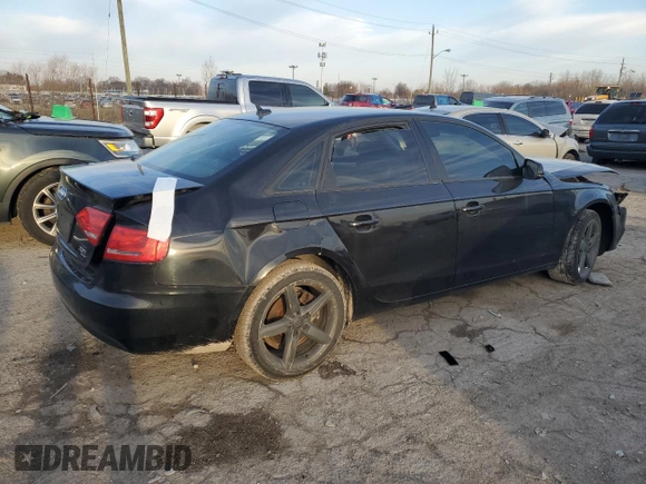 2012 Audi A4 2.0T Premium with VIN WAUBFAFL3CA115377, listed as a Copart auction lot 49700915 with 0 mi miles and Clean Title. Bid and sale history available at carsss.com. Image 3.