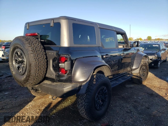 2022 Ford Bronco Raptor with VIN 1FMEE5JR6NLA50789, listed as a Copart auction lot 62858472 with 0 mi miles. Bid and sale history available at carsss.com. Image 4.