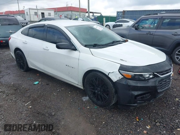 2016 Chevrolet Malibu LS with VIN 1G1ZB5ST5GF198936, listed as a IAAI auction lot 41970176 with 107,759 mi miles and . Bid and sale history available at carsss.com. Image 1.