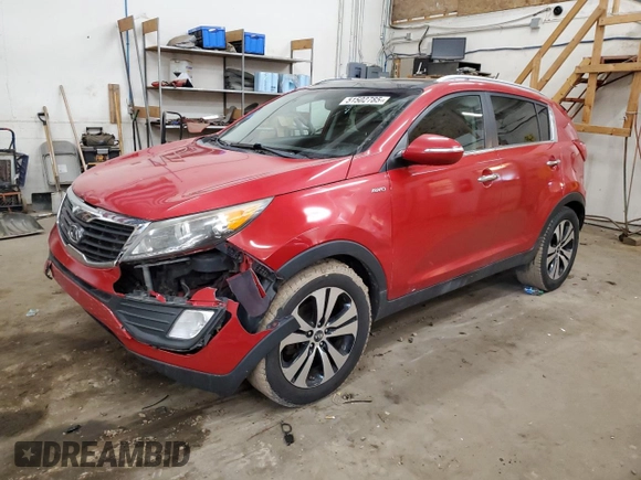 2011 Kia Sportage EX with VIN KNDPCCA28B7030607, listed as a Copart auction lot 51502785 with 200,855 mi miles and Salvage title. Bid and sale history available at DreamBid. Image 1.