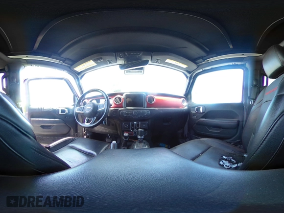 2023 Jeep Wrangler Rubicon with VIN 1C4JJXFG7PW541813, listed as a IAAI auction lot 42640045 with 53,645 mi miles and . Bid and sale history available at DreamBid. Image 17.