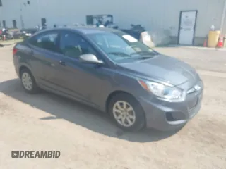 2012 Hyundai Accent GLS with VIN KMHCT4AE4CU046851, listed as a IAAI auction lot 42426650 with 66,060 mi miles and . Bid and sale history available at DreamBid. Image 1.