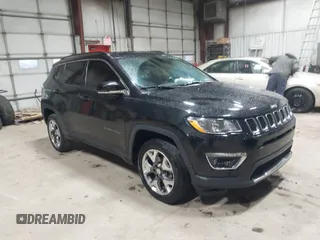 2020 Jeep Compass Limited z VIN 3C4NJDCB7LT240340, wystawiony jako IAAI lot #41919860 z przebiegiem 88 372 mil mil oraz . Historia ofert i sprzedaży dostępna na DreamBid. Obrazek 1.