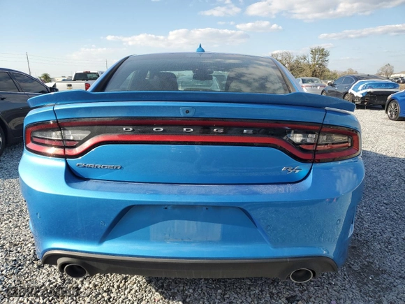 2023 Dodge Charger R/T with VIN 2C3CDXCT3PH699733, listed as a Copart auction lot 47090325 with NaN miles and Salvage Title. Bid and sale history available at carsss.com. Image 6.